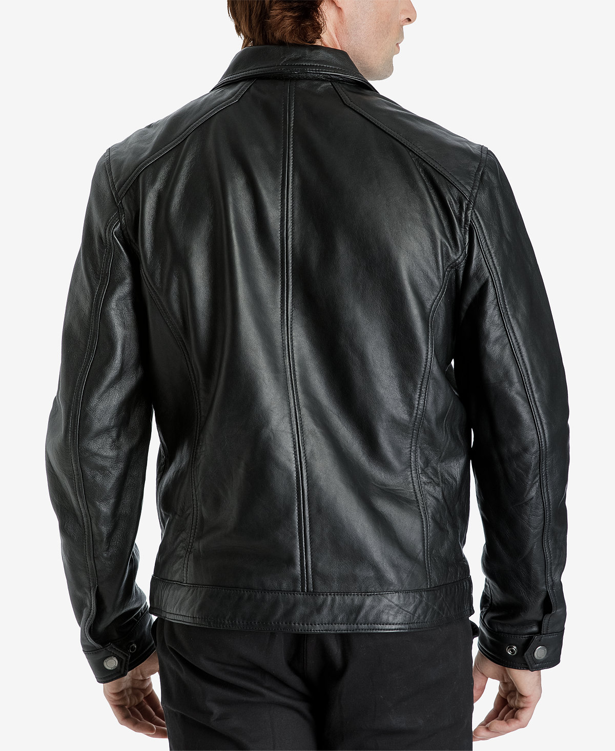 Michael Kors Men&#39;s Leather Bomber Jacket For Sale In USA, UK, Canda & Australia