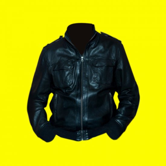 Coronation Street Peter Barlow Black Leather Jacket