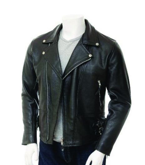 Winter Casual Black Leather Jacket