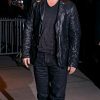 Black World War Z Premiere Brad Pitt Leather Jacket