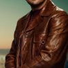 Once Upon A Time Rick Dalton Leather Jacket