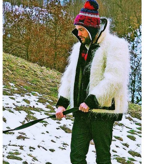 Jack Whitehall Travels With My Father Fur Jacket